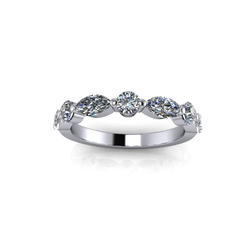 Ivy Diamond Wedding Ring