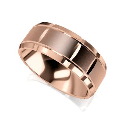 Julius Wedding Ring rose gold