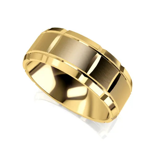 Julius Wedding Ring gold