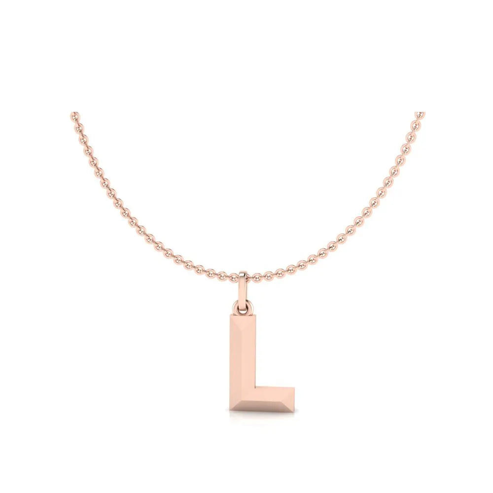 L-Initial-Pendant-Rose