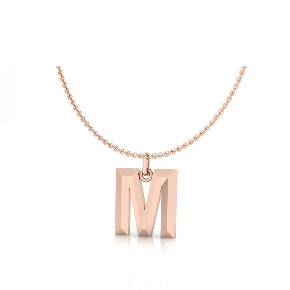 M-Initial-Pendant-Rose
