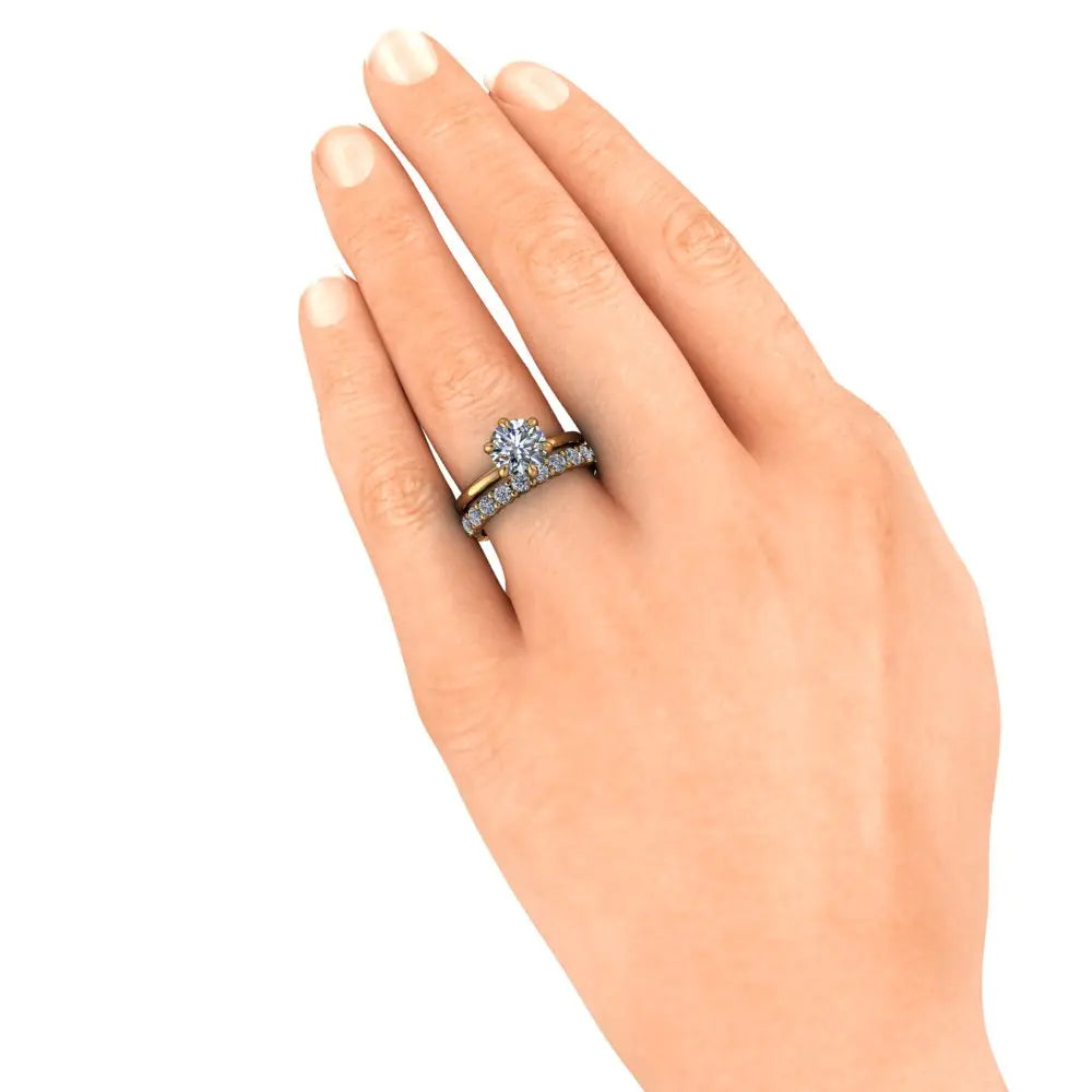 Agostino Wedding Ring - Michael Arthur Diamonds