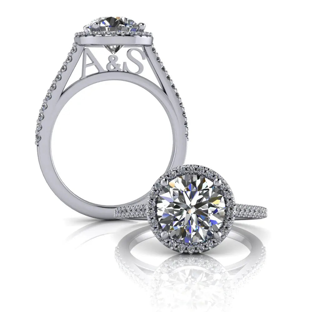 Alesso Engagement Ring - Michael Arthur Diamonds