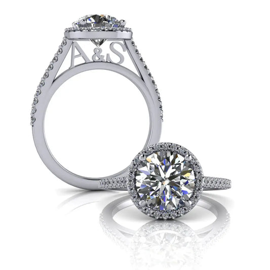Alesso Engagement Ring - Michael Arthur Diamonds