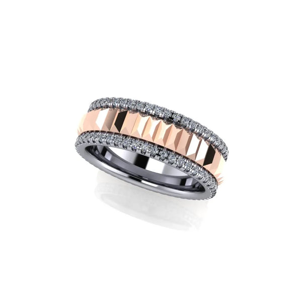 April Wedding Ring - Michael Arthur Diamonds