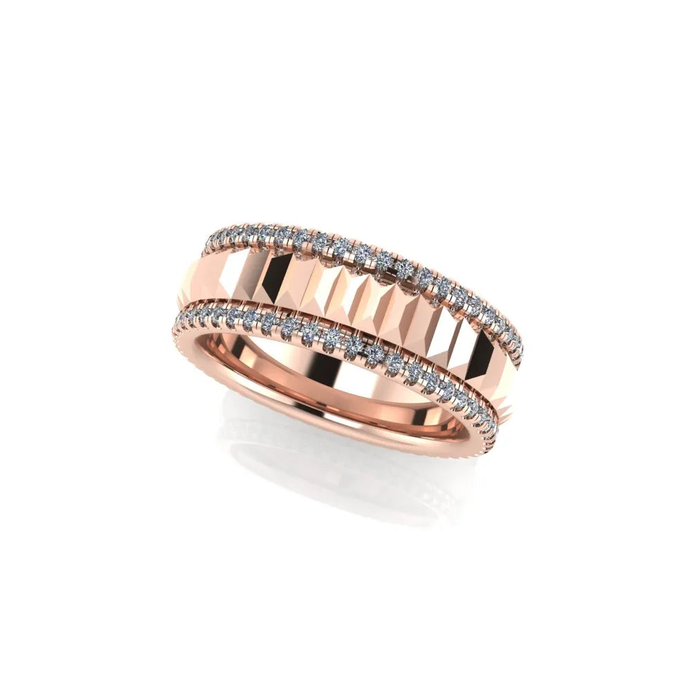April Wedding Ring - Michael Arthur Diamonds
