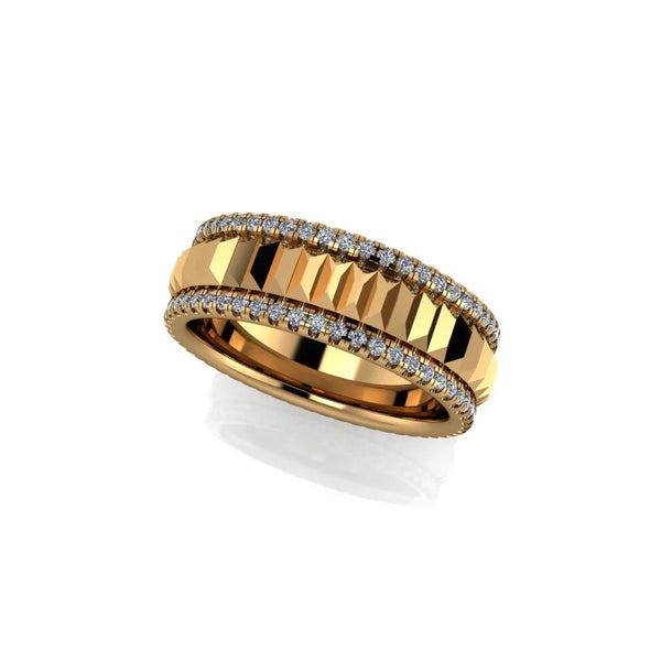 April Wedding Ring - Michael Arthur Diamonds