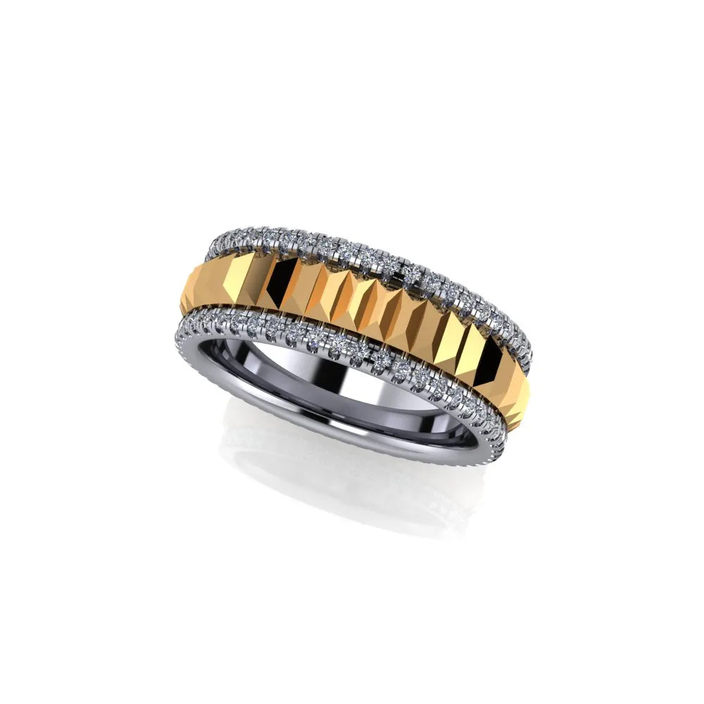 April Wedding Ring - Michael Arthur Diamonds