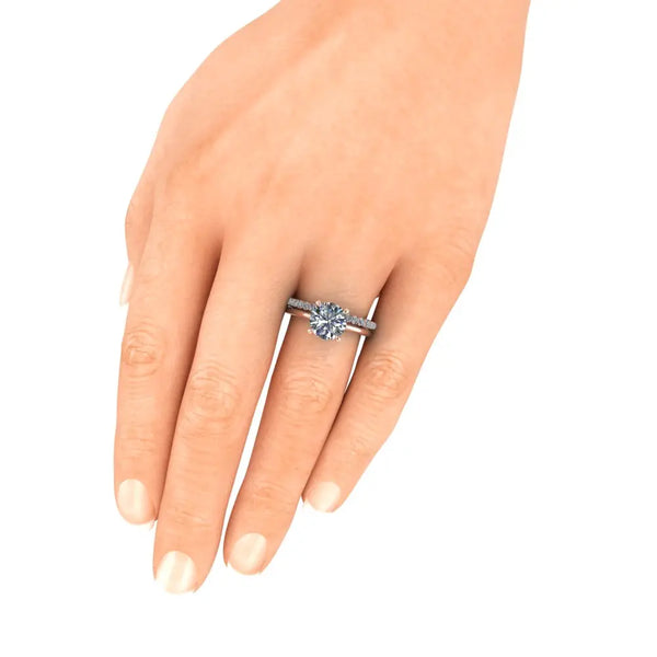 Bagnoli Wedding Ring - Michael Arthur Diamonds