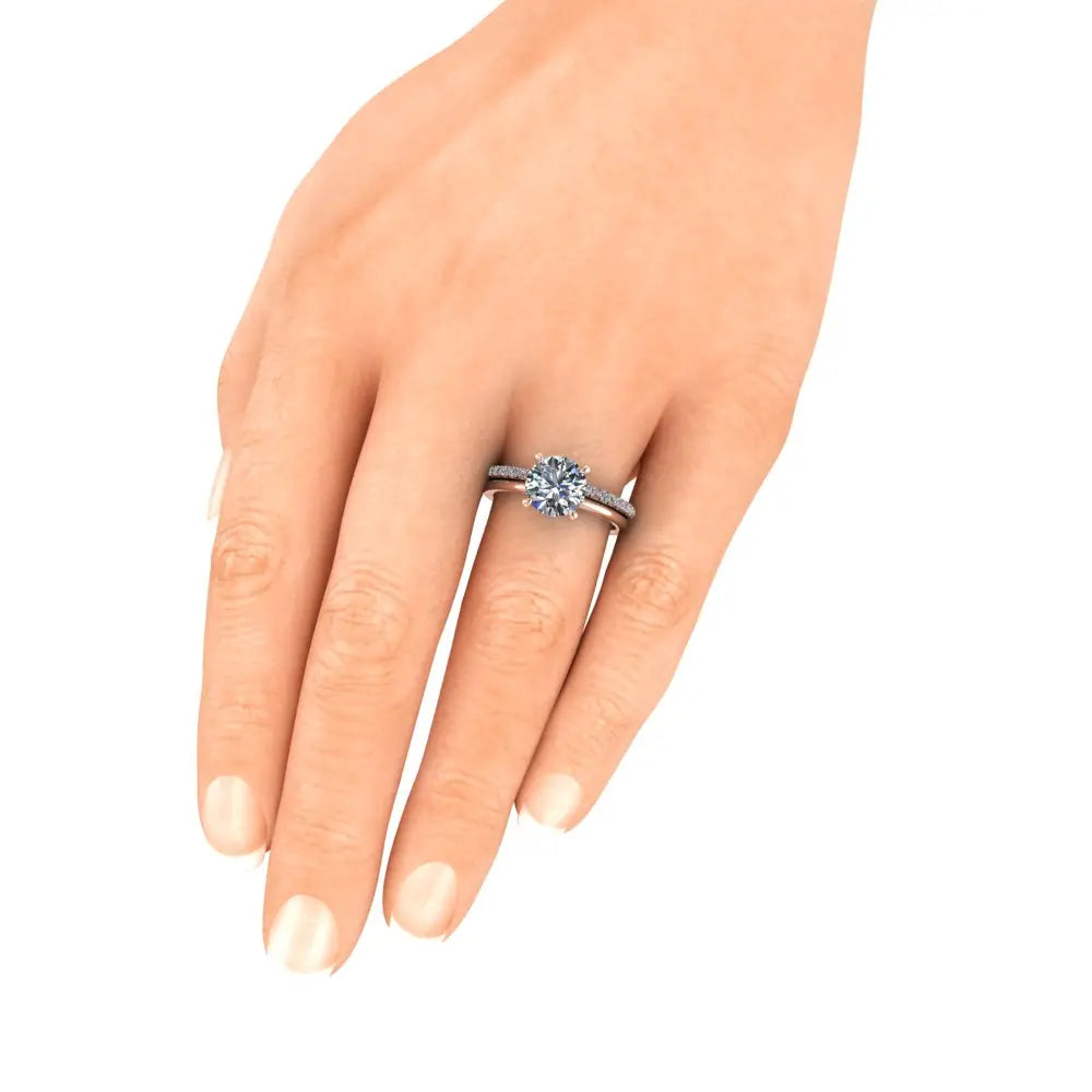 Bagnoli Wedding Ring - Michael Arthur Diamonds