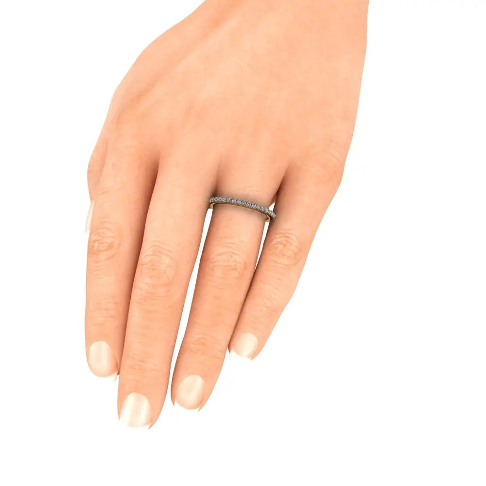 Bagnoli Wedding Ring - Michael Arthur Diamonds