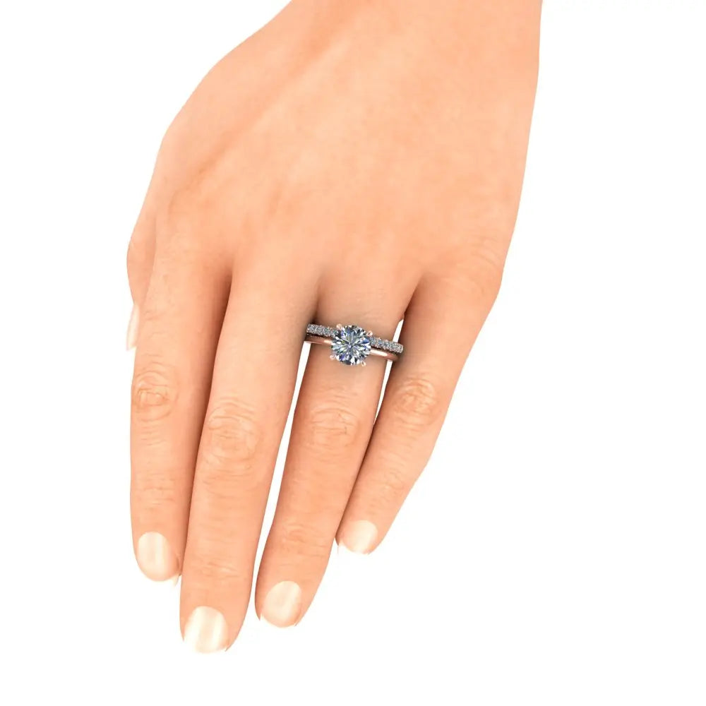 Bagnoli Wedding Ring - Michael Arthur Diamonds