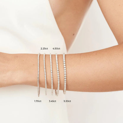 4.20ct Tennis Bracelet Lab Grown Diamonds