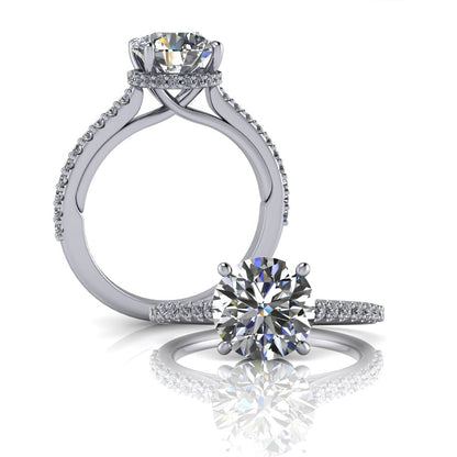 Carracci Engagement Ring - Michael Arthur Diamonds