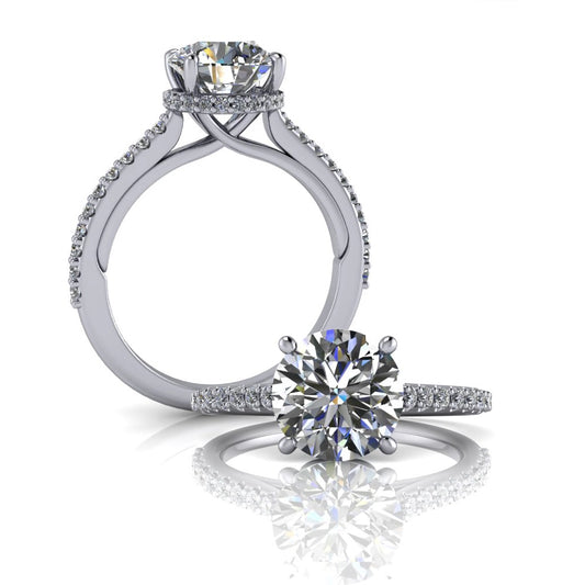 Carracci Engagement Ring - Michael Arthur Diamonds