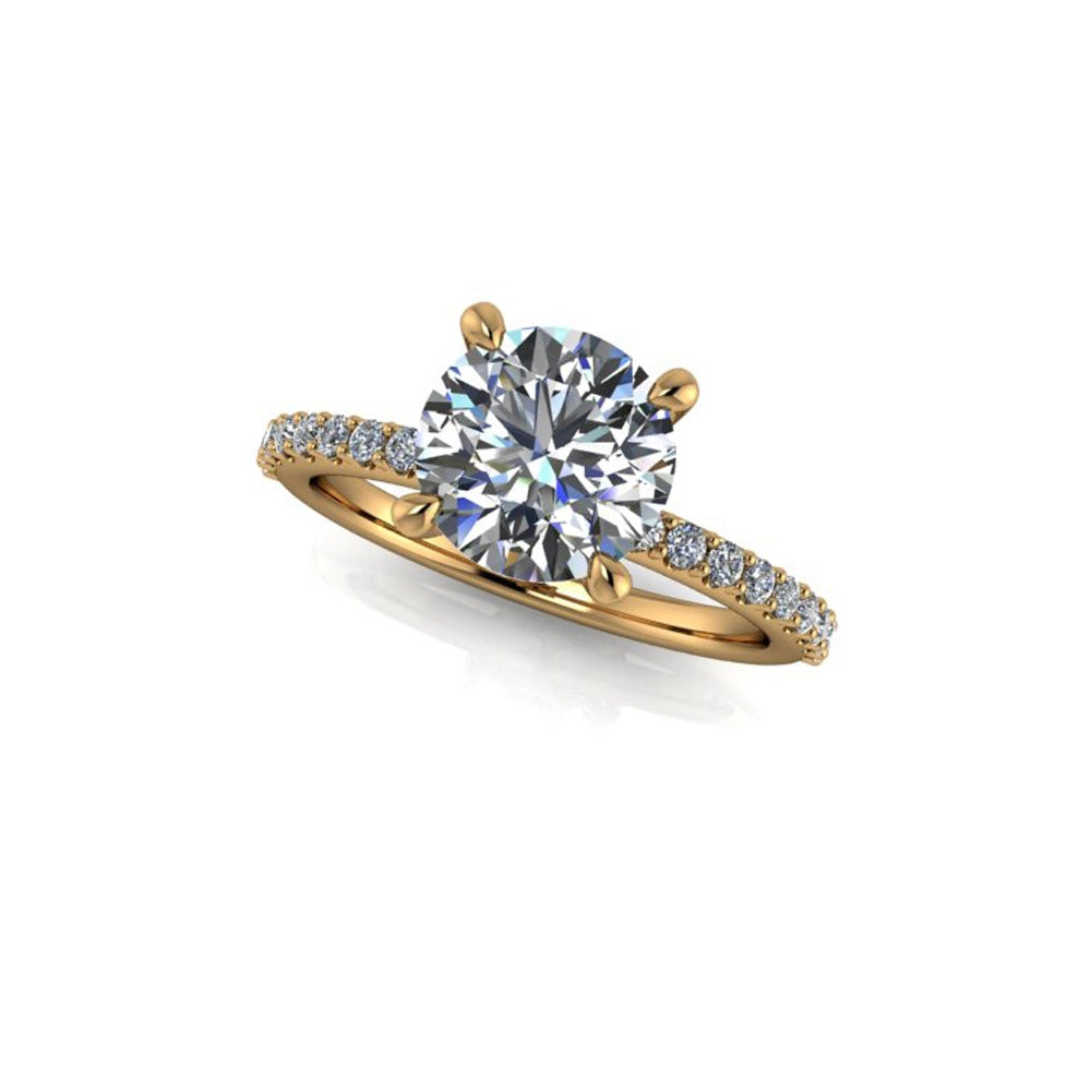 Carracci Engagement Ring - Michael Arthur Diamonds