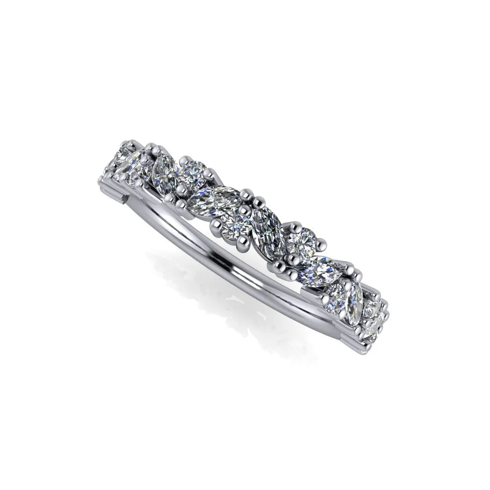 Grace Wedding Ring white