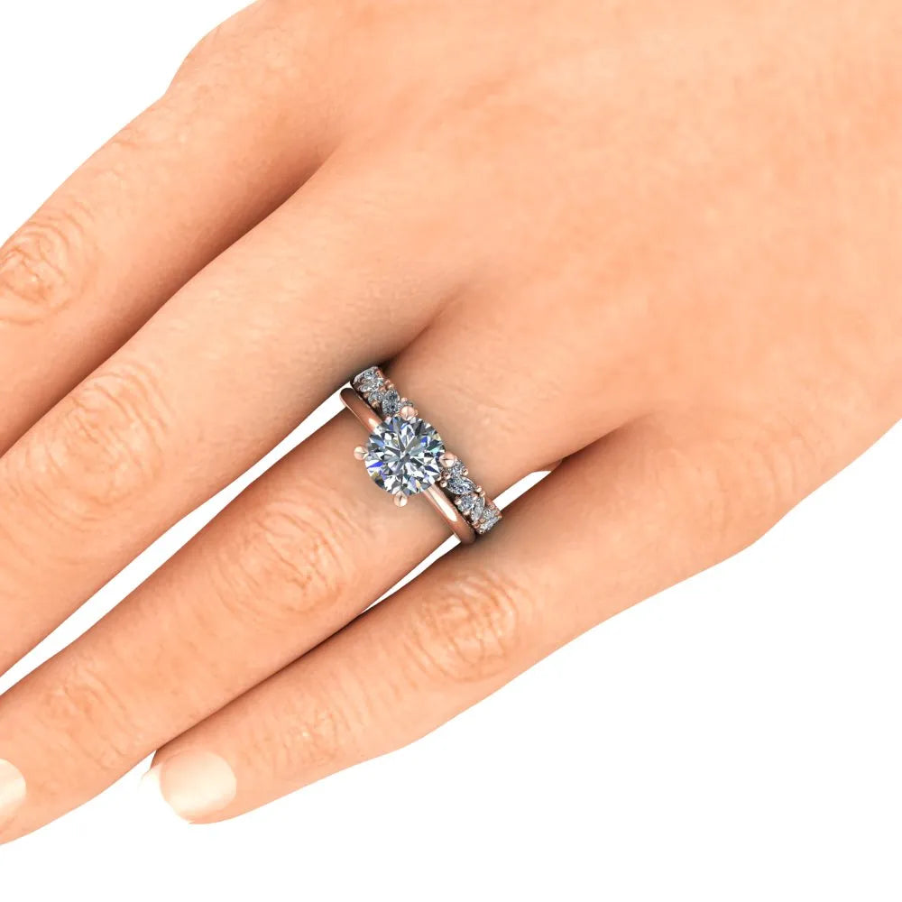 Grace Wedding Ring grace rose hand