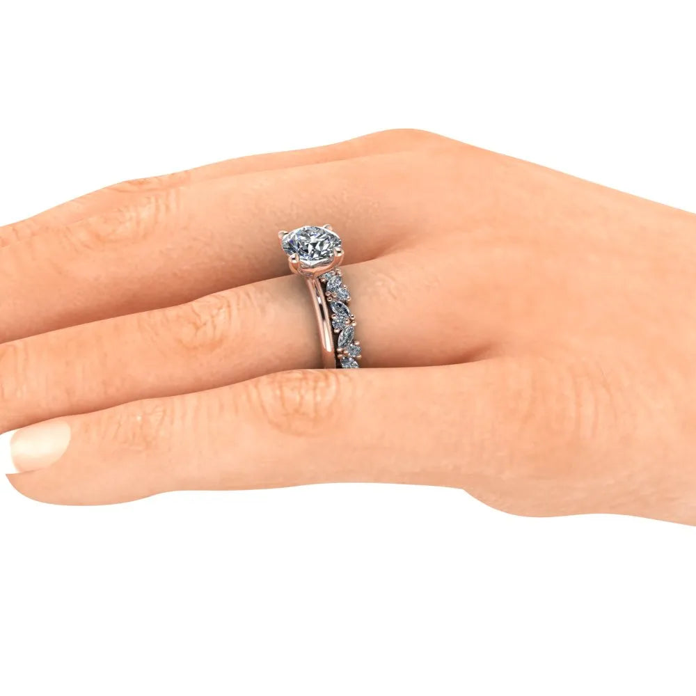 Grace Wedding Ring grace rose hand 