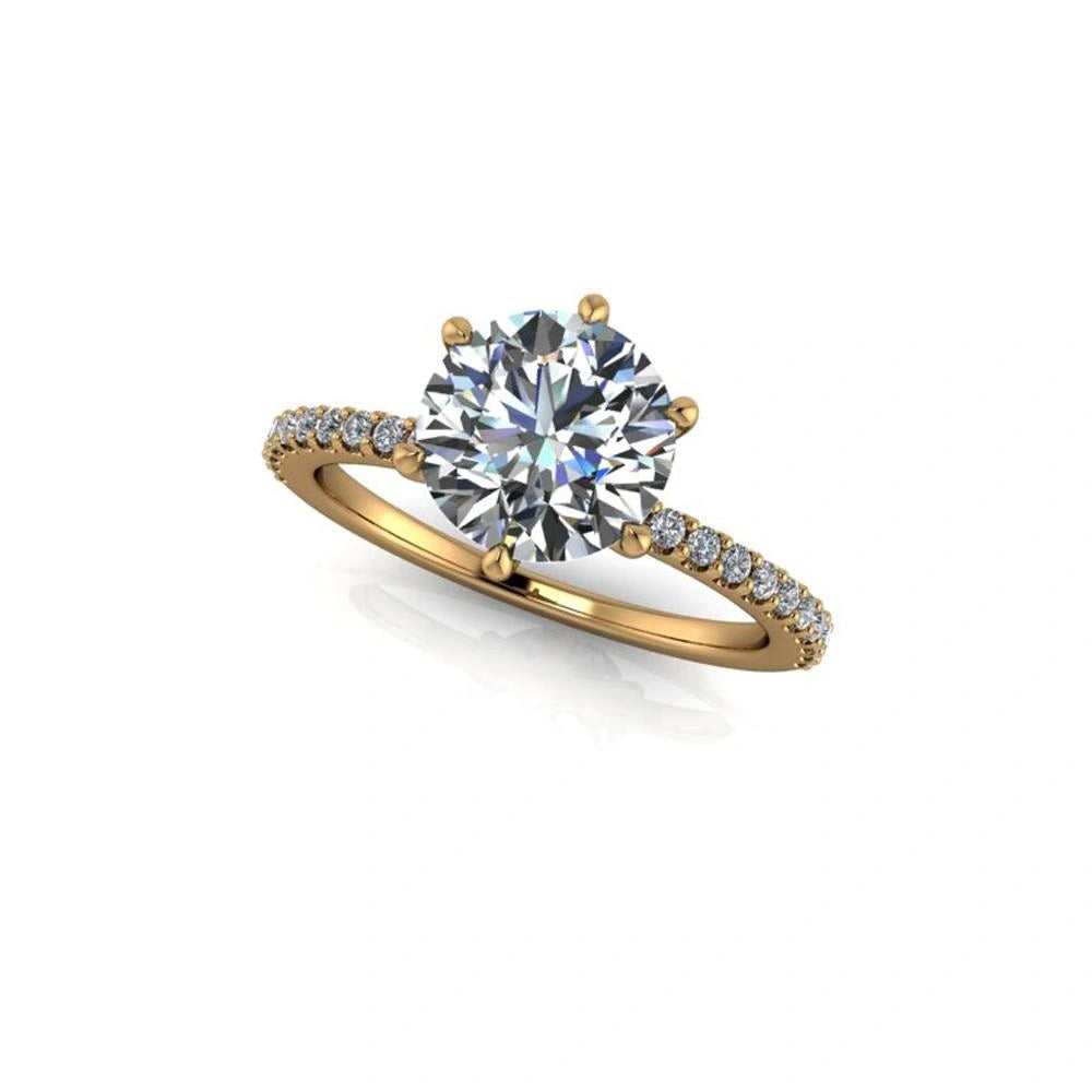 Grandi Engagement Ring round 1.50ct