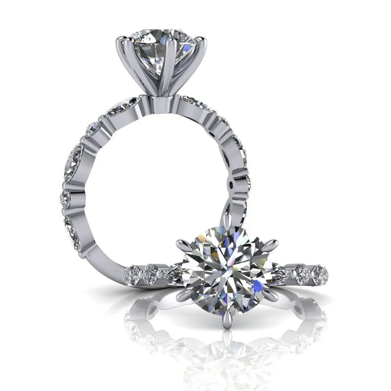 Custom Ring: Ivy Engagement Ring