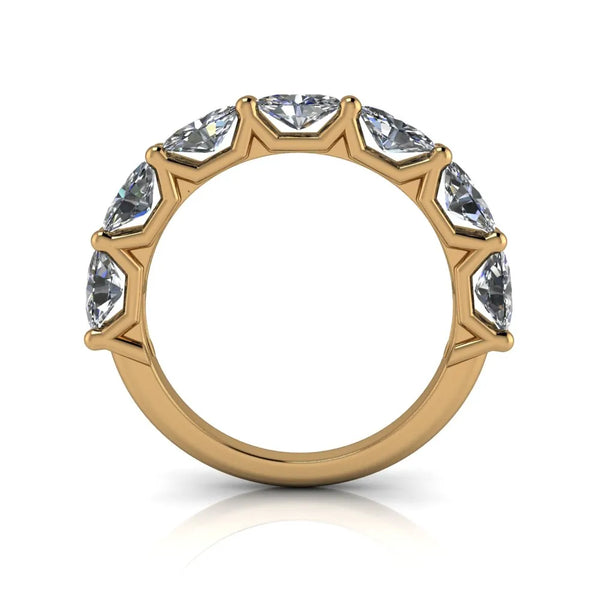 Mary Wedding Ring halfway yellow