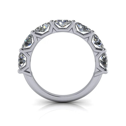 Mary Wedding Ring halfway white