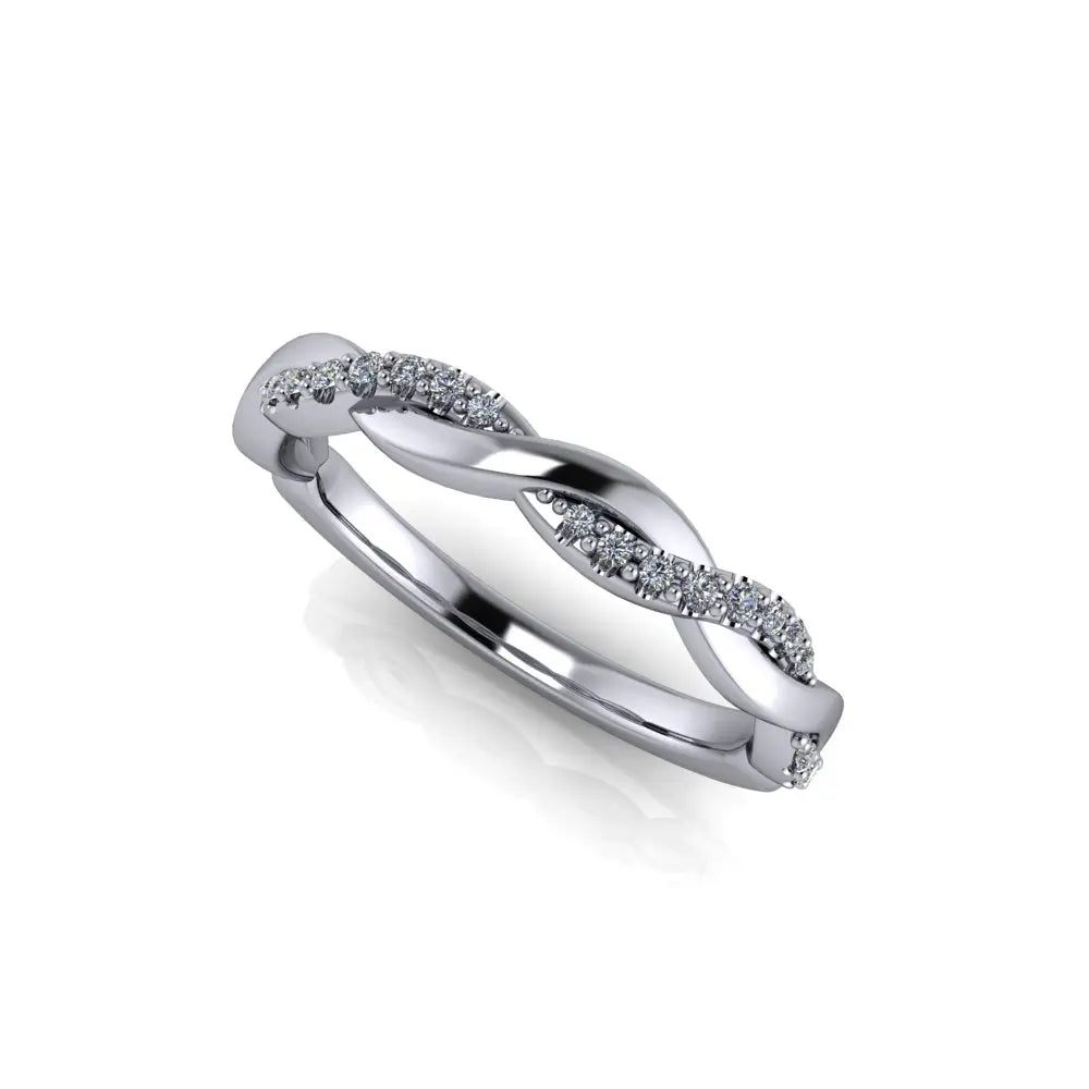 Michelle Wedding Ring white