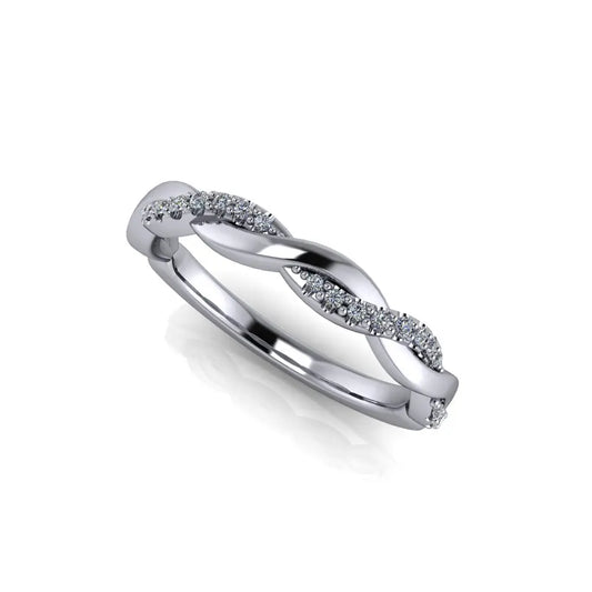 Michelle Wedding Ring white