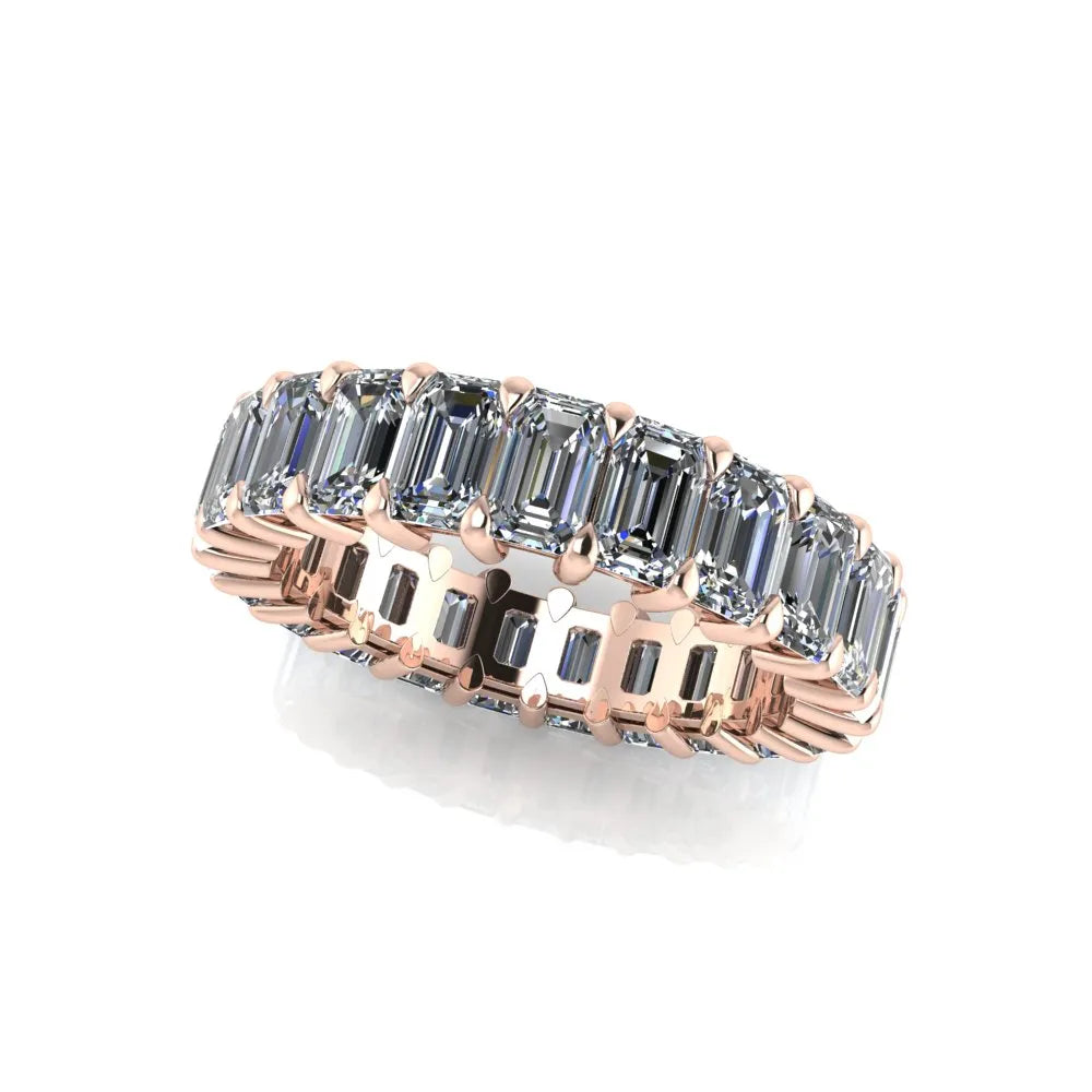 Wedding ring with diamonds all around deals