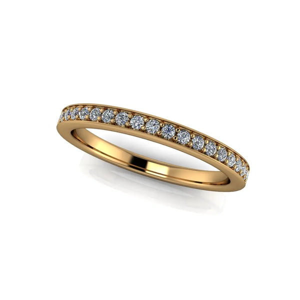 Pave Wedding Ring gold
