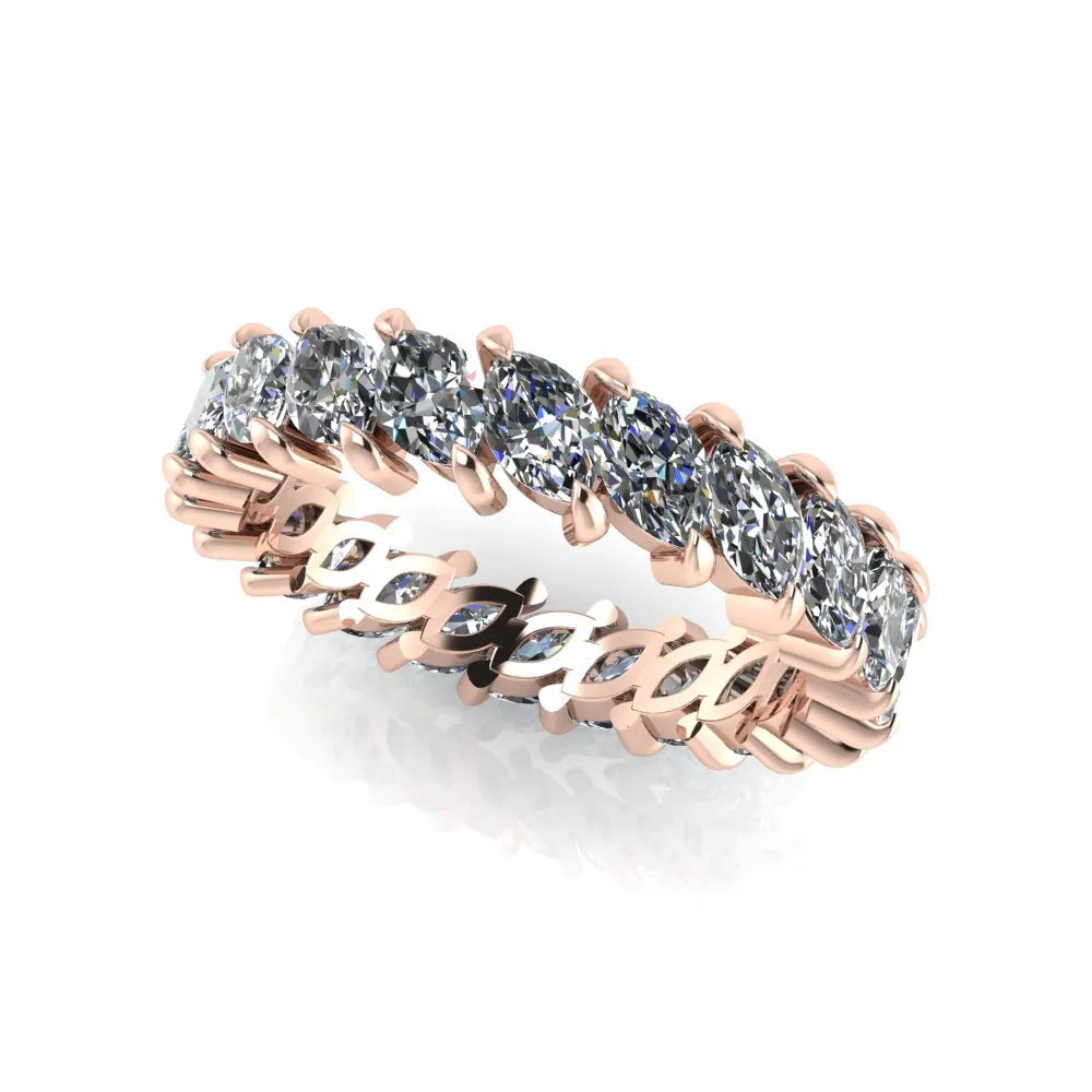 Rosa Wedding Ring rose gold