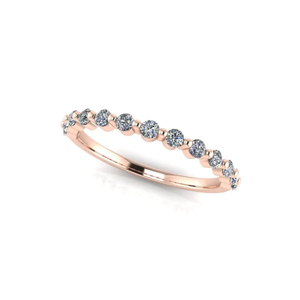 Vittore Wedding Ring rose gold 2pt