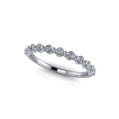 Vittore Wedding Ring silver 3pt
