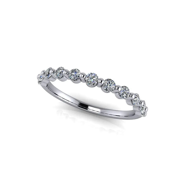 Vittore Wedding Ring silver 3pt
