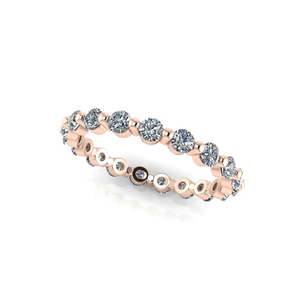 Vittore Wedding Ring allway around rose 5pt