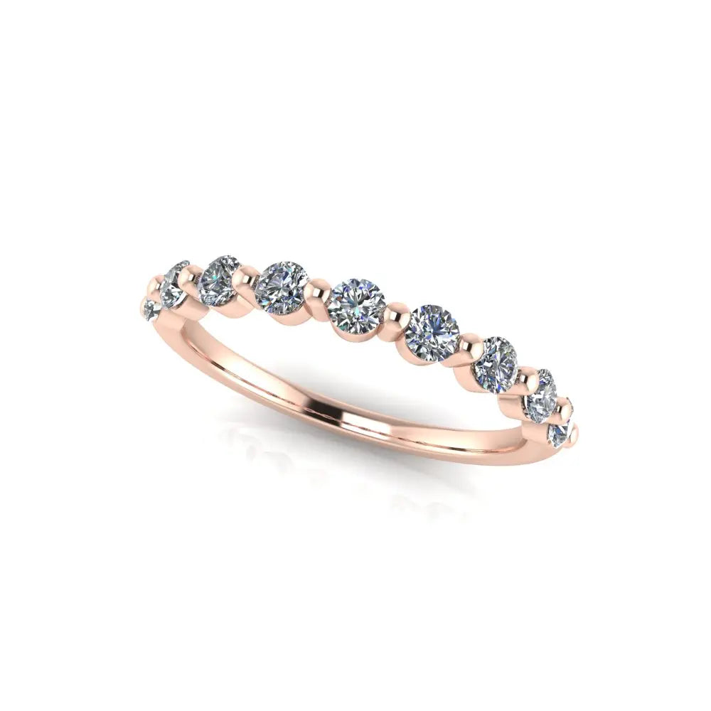 Vittore Wedding Ring Vittore Wedding Ring 5pt rose gold