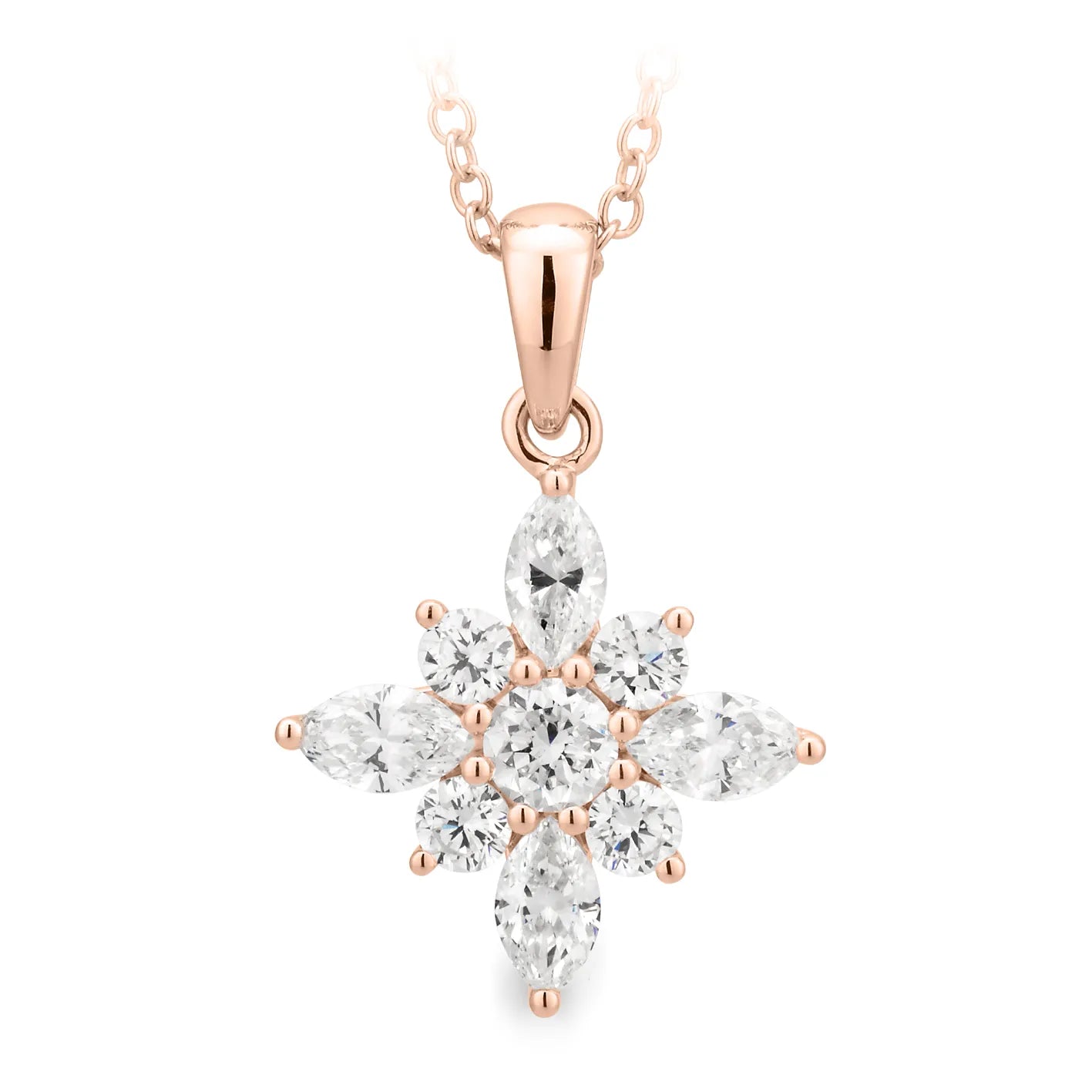 Midnight Star Pendant rose gold