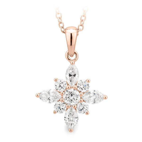 Midnight Star Pendant rose gold