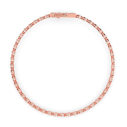 5.00ct Bezel Set Diamond Tennis Bracelet - Michael Arthur Diamonds