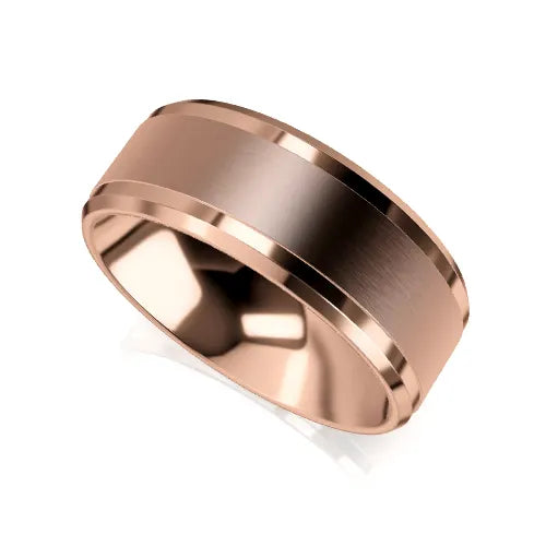 Raphael Wedding Ring rose gold