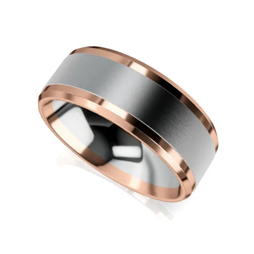 Raphael Wedding Ring rose gold 