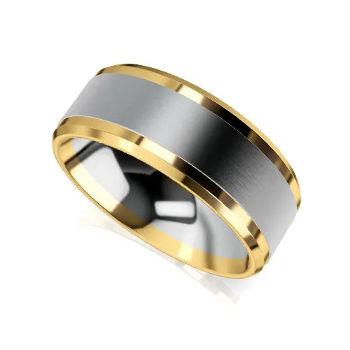 Raphael Wedding Ring gold silver