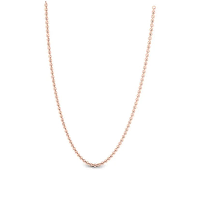 Fine Chain Necklace rose gold