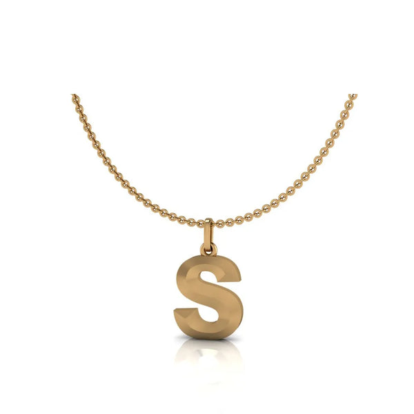 S-Initial-Pendant-Yellow