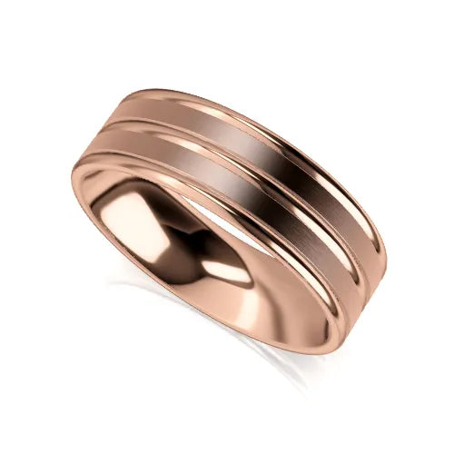 Saint Wedding Ring rose gold