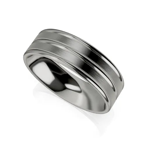 Saint Wedding Ring silver