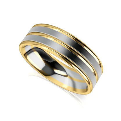 Saint Wedding Ring gold design_