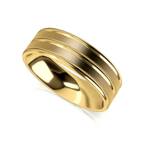 Saint Wedding Ring gold