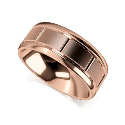 Santiago Wedding Ring copper